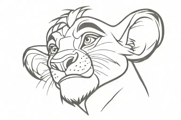 Simba From The Lion King