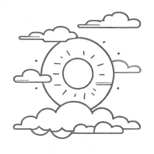 Sun Behind The Clouds