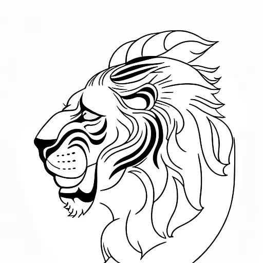 Lion In The Sri Lankan Flag