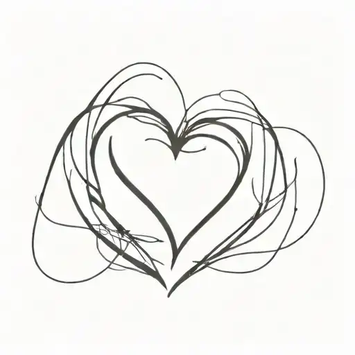 I Want A Mini Tattoo Of A Classic Heart Thawed Out And Inside With The Date 21