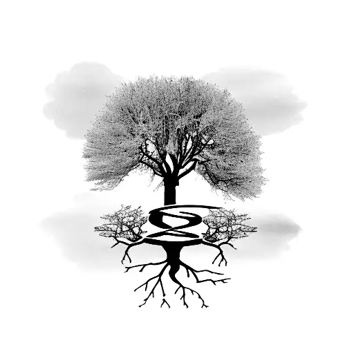 Tree Using S D And E Letters