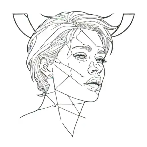 Nothing But Thieves Broken Machine Album Cover Woman Outline