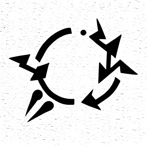 Three Coordinating Sibling Tattoos Fine Line