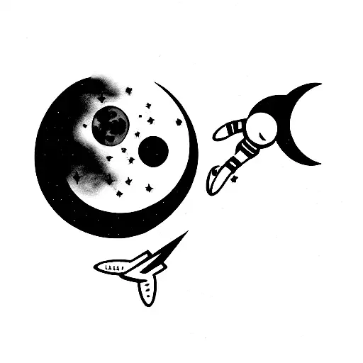 Canyon Moon Astronaut