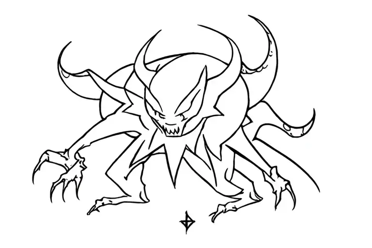 Evil Folklore Creature