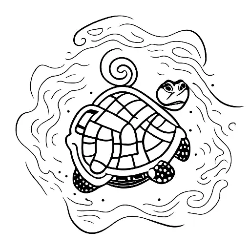 The Old Man And Turtle Boats