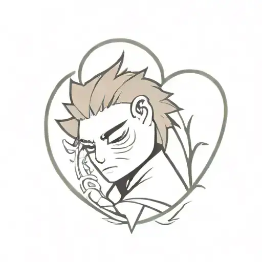 Gaara Love Heart