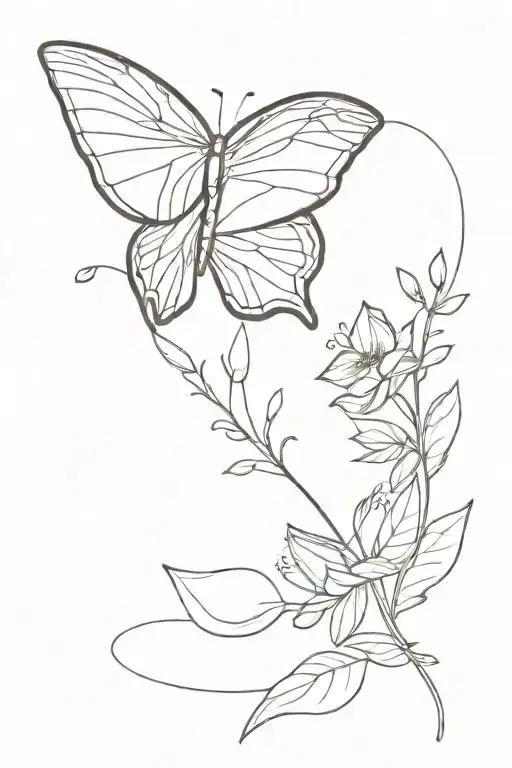 Bird Butterfly Emerging