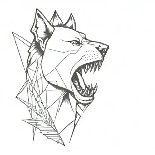 Magic Realism Tattoo Sharp Teeth