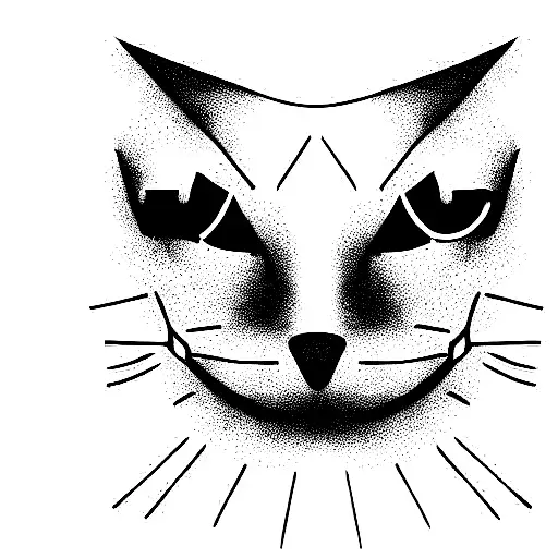 Symmetrical Cat Face