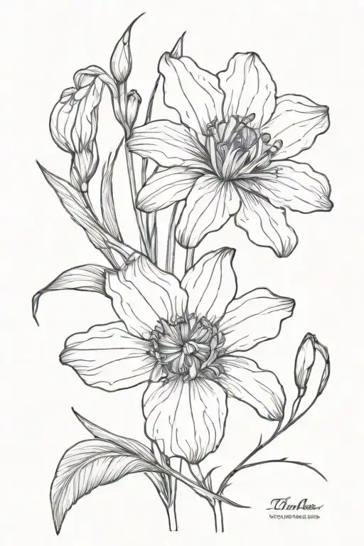 Daisy Fletching Including Iris