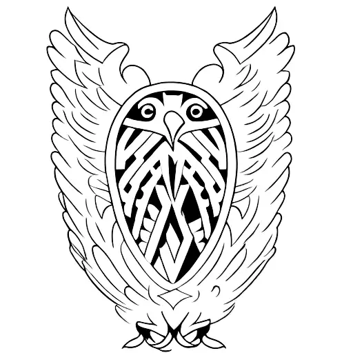 Combine A Guitar And An Eagle In A Unique Design