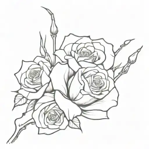 Skeleton Arm That Is Gripping N Roses