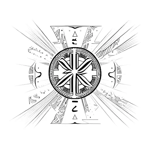 Christian Cross Computer Style