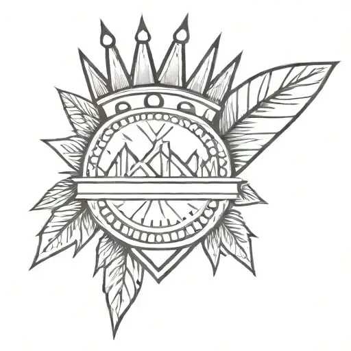 Kansas City Arrowhead And Crown