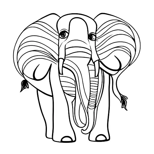 A Minimalist Elephant