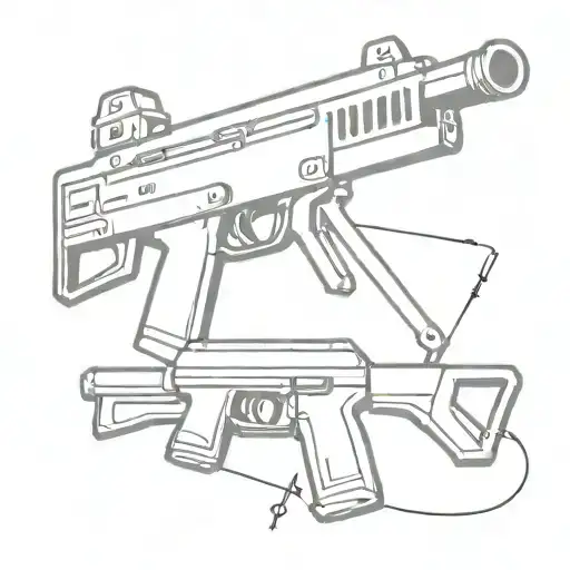 Machine Gun Aesthetic