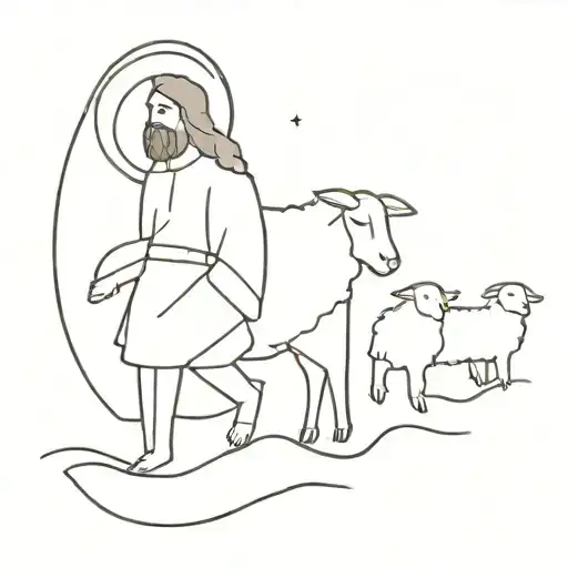 Jesus Leaving 99 Sheep For 1