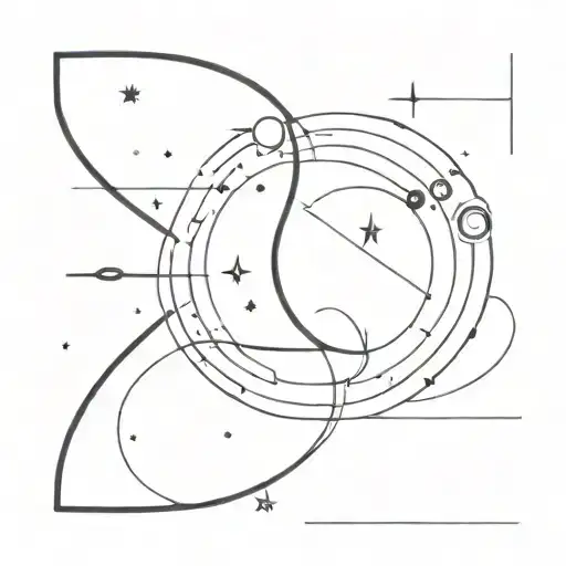 The Number 1 With Space Themed