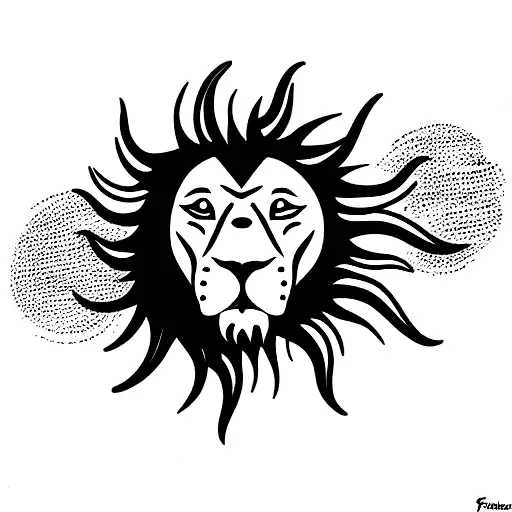 Lion And Sun
