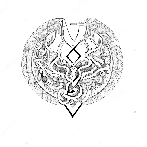 Unalome Symbol Female