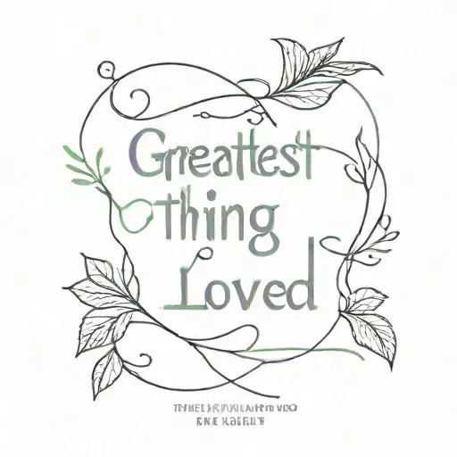 The Greatest Thing You'll Ever Learn Is Just To Love And Be Loved In Return