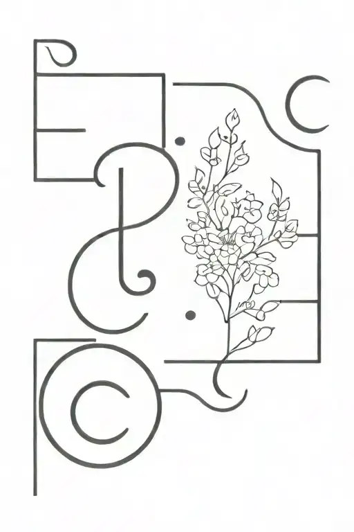 Semi Colon Small Black