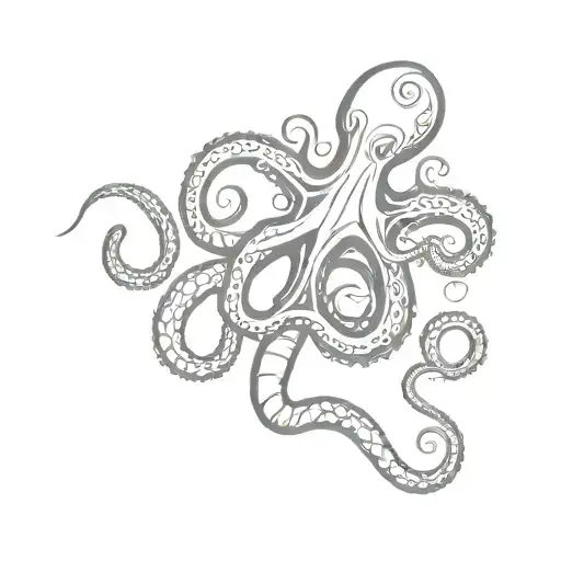 Tentacle Kraken Mythical