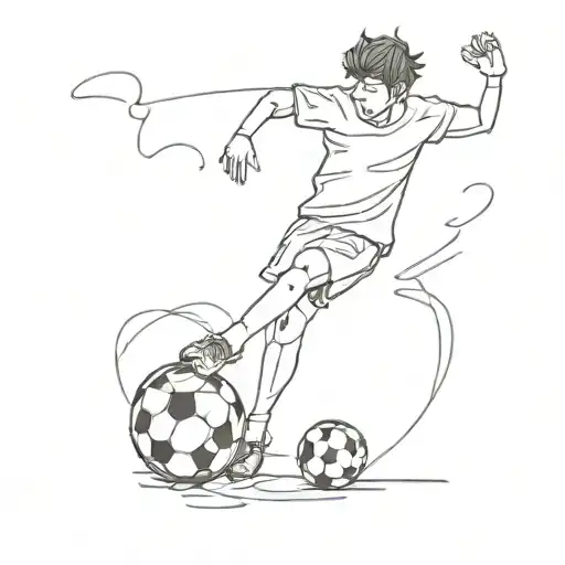 Music Football Anime