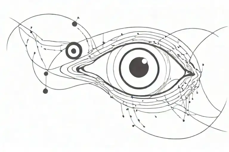 Black Hole Eye Inside