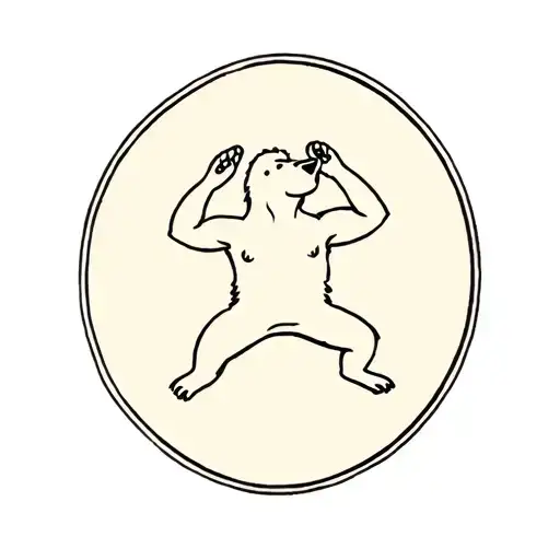 Grateful Dead Dancing Bear Doing Yoga