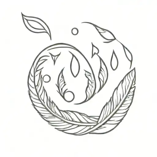 Feather Quil Bake Paw Print