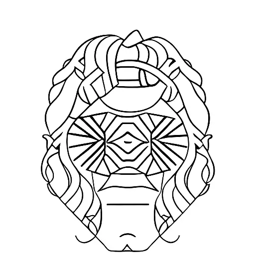 A Minimalist Portrait Of An Influential Historical Figure From Armenian History