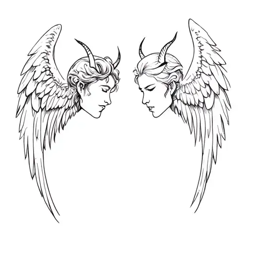 Angel And Devil Who Do