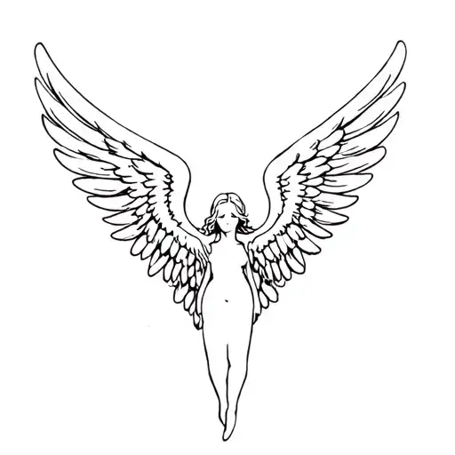 Waffles With Angel Wings Spread