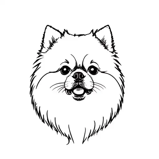 Ghost Dog Pomeranian