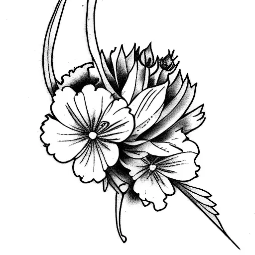 Cardinal And Carnation