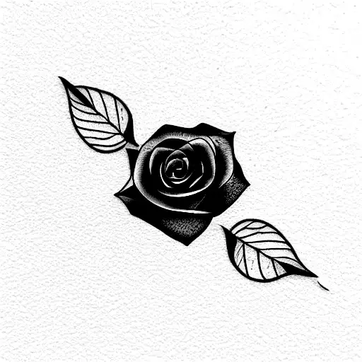 A Rose With Smoke Over It
