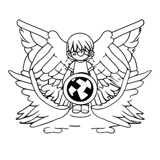 One Boy With Two Boy Angel