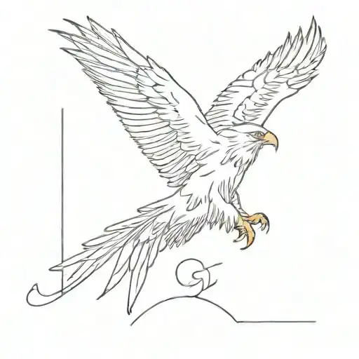 Eagle And The Number 20