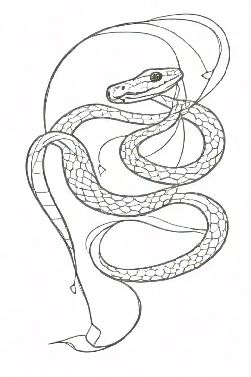 Snake Sleeve Inspired