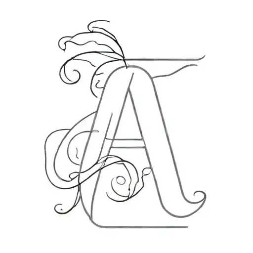 Letter A Creative Minimalist