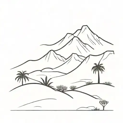 Sahara Landscape 3 Friend Dromadaire