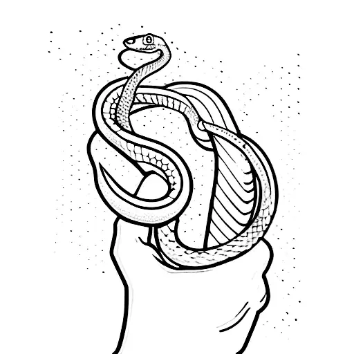 Snake For Ring Finger