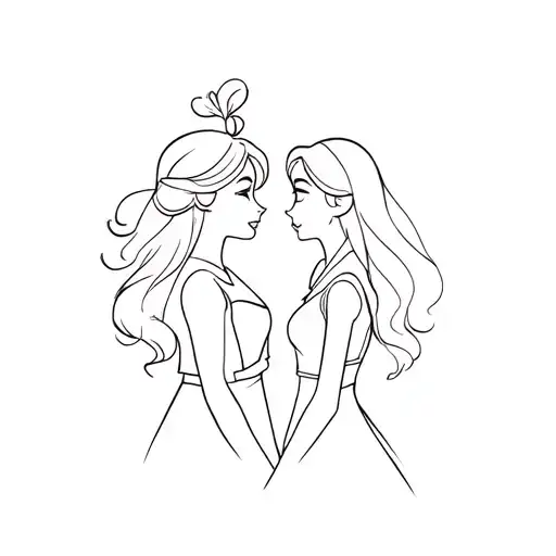 Brave Disney Mom And Daughter