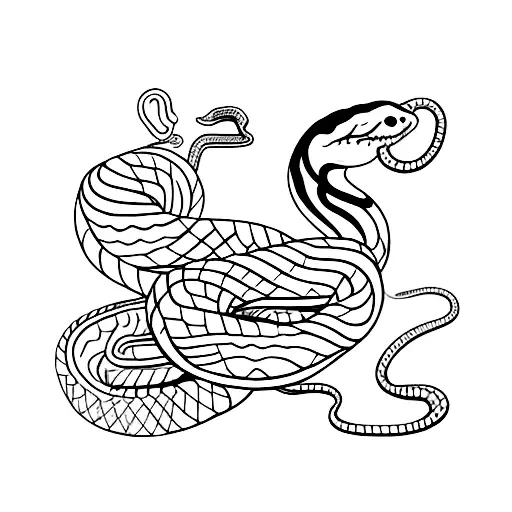 Snake With Bengali P