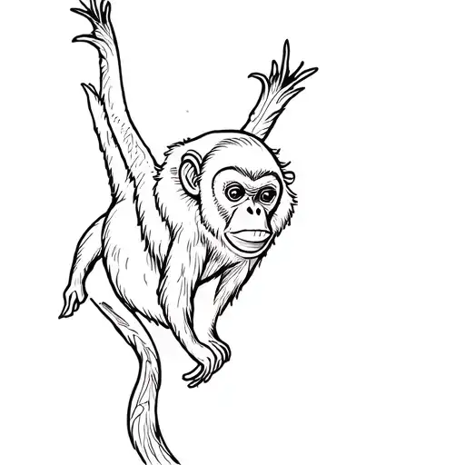 Fineline Small Monkey
