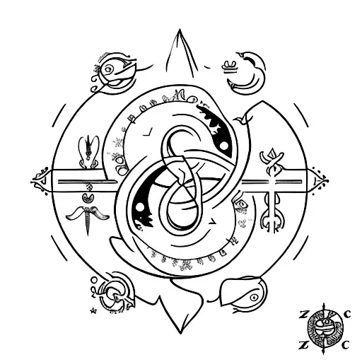 Zodiac Pisces With Zodiac Cancer