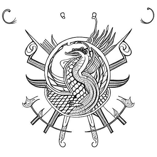 Quetzalcoatl In Fire And Blood