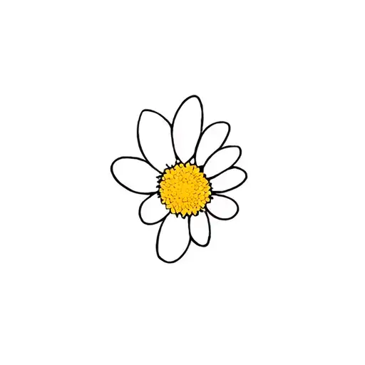 Daisy Dog Paw Print
